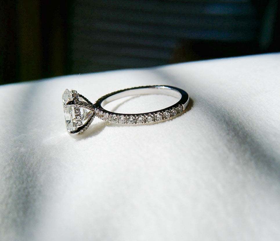 “Celestia” Solitaire Engagement Ring