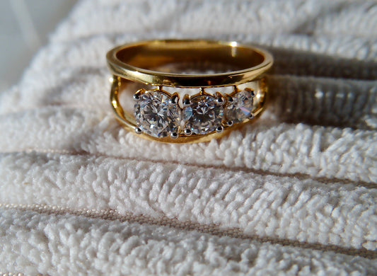 “Tria” Diamond Ring